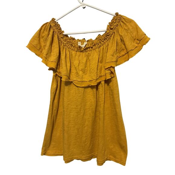NEW Matilda Jane Gold Size M Top - Picture 1 of 5
